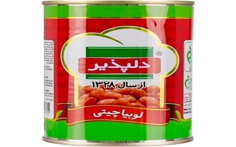 خرید و قیمت کنسرو لوبیا دلپذیر + فروش عمده